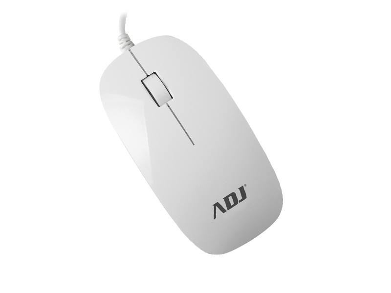 Adj MO110 3D mouse USB Ottico bianco