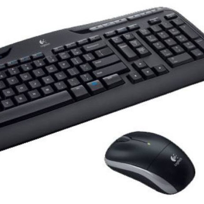 Logitech Wireless Combo MK330 tastiera Mouse nera