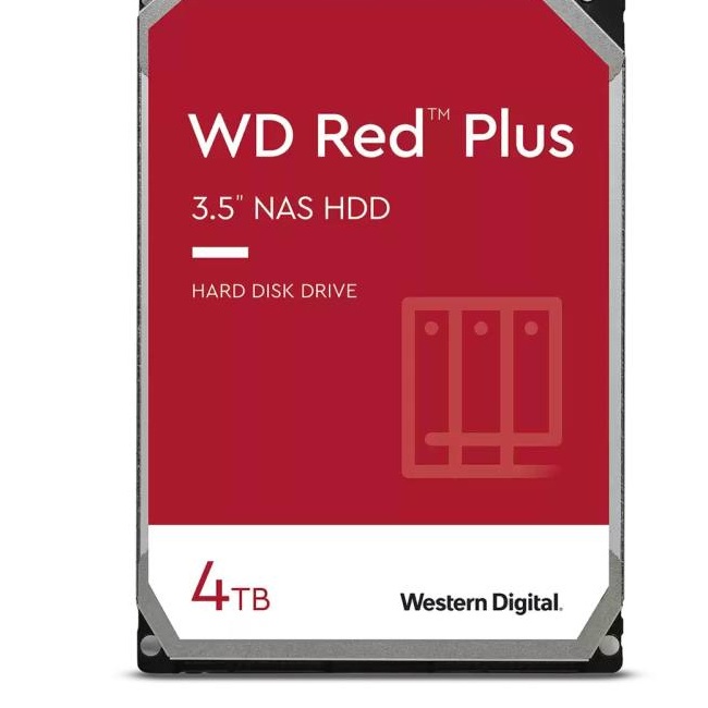 Western Digital Red Plus WD40EFPX disco rigido interno 3.5