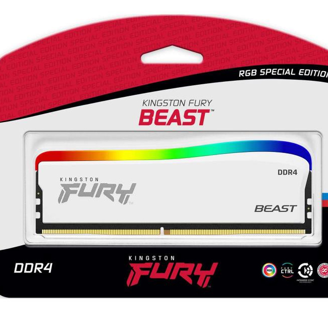 Kingston Technology FURY Beast RGB Special Edition memoria 16 GB 1 x 16 GB DDR4 3200 MHz