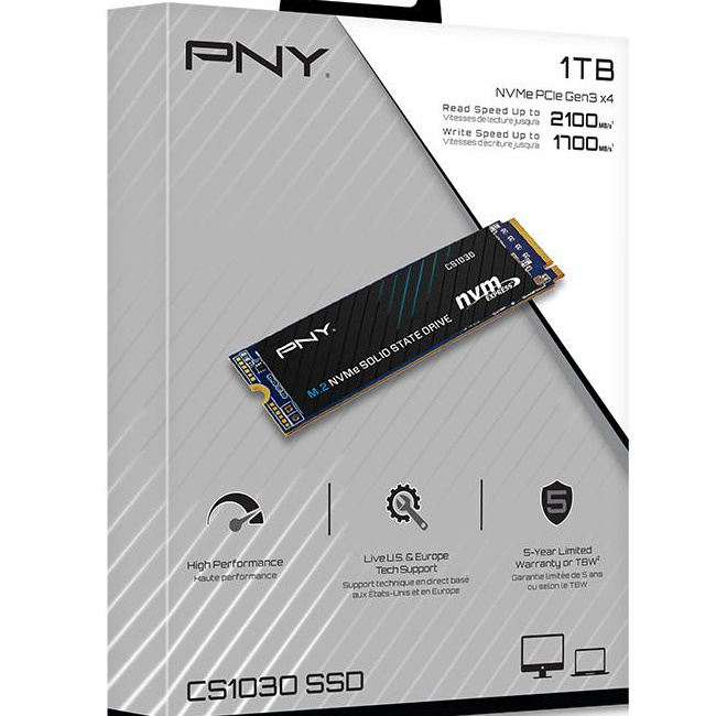 PNY CS1030 M.2 1 TB PCI Express 3.0 3D NAND NVMe