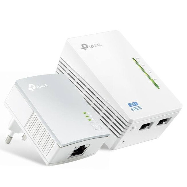 TP-LINK TL-WPA4220 KIT 300 Mbit/s Collegamento ethernet LAN Wi-Fi Bianco 2 pz