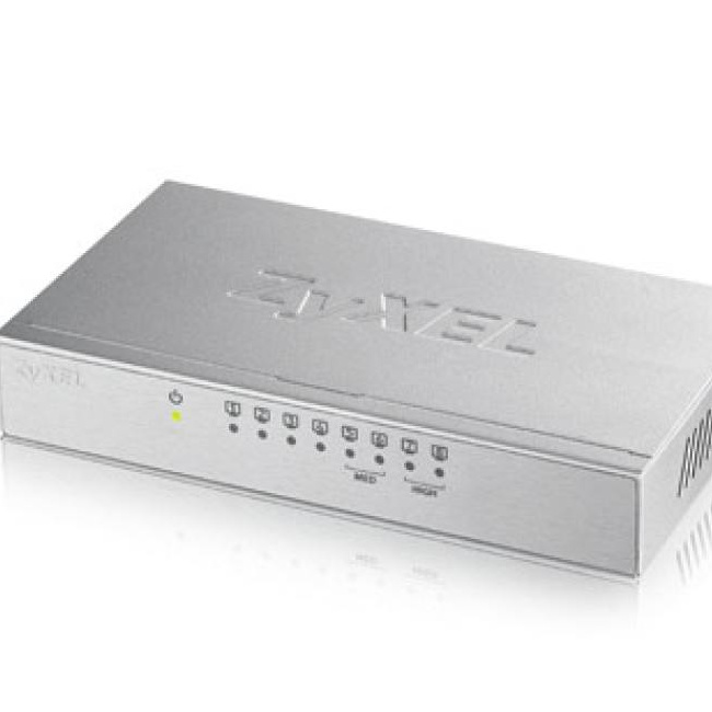 Zyxel GS-108B V3 Non gestito L2+ Gigabit Ethernet (10/100/1000) Argento