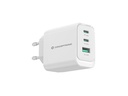 Conceptronic ALTHEA21W65 Universal Mobile Device Charger White AC Quick Charge Indoor
