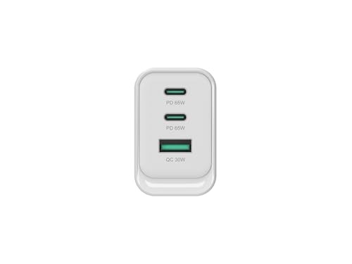 Conceptronic ALTHEA21W65 Universal Mobile Device Charger White AC Quick Charge Indoor