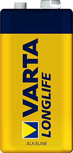 VARTA 9V Longlife Batteries 04122 101 411 9 Rectangular Battery (9V) Piece