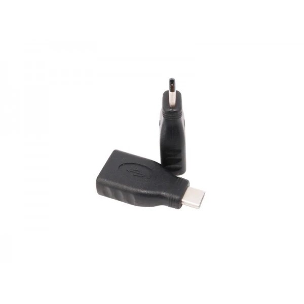 Adattatore Type C-Usb3.0 M/F Bk Adj