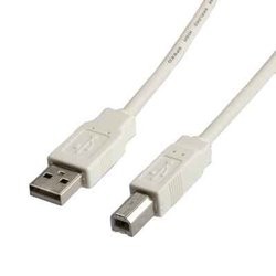 Cavo USB 2.0 White 1,8m ROS3102