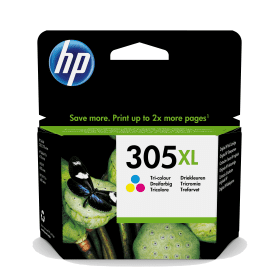 HP 305XL - 5 Ml - High Yield - Colour (cyan, Magenta, Yellow) - Original - Ink Cartridge - for Deskjet 23XX, 27XX, 41XX,