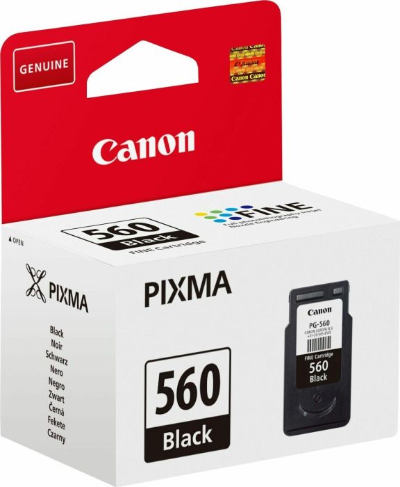CANON PG-560 Black Ink Cartridge, Black