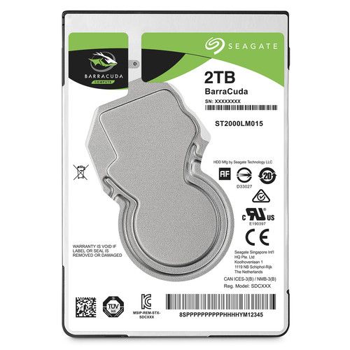 Hdd 2tb 2,5 segate
