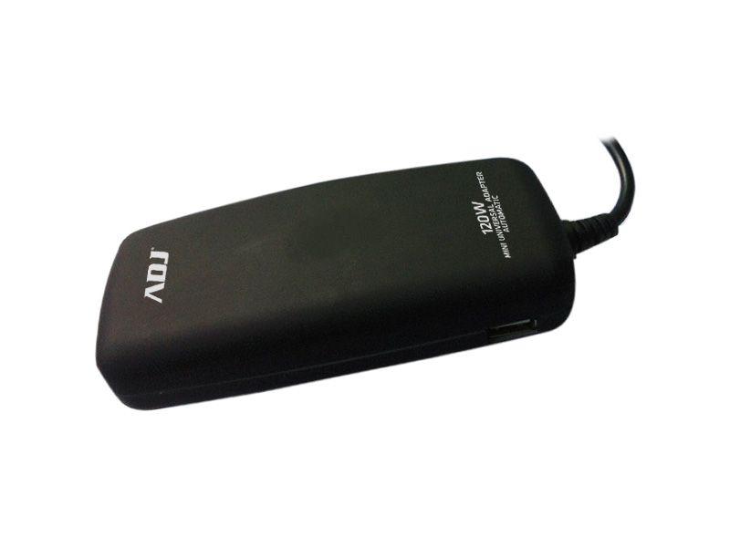 Adj Alimentatore per Notebook 120w Mini Bk 8 Conn 3pin Auto Con Porta USB