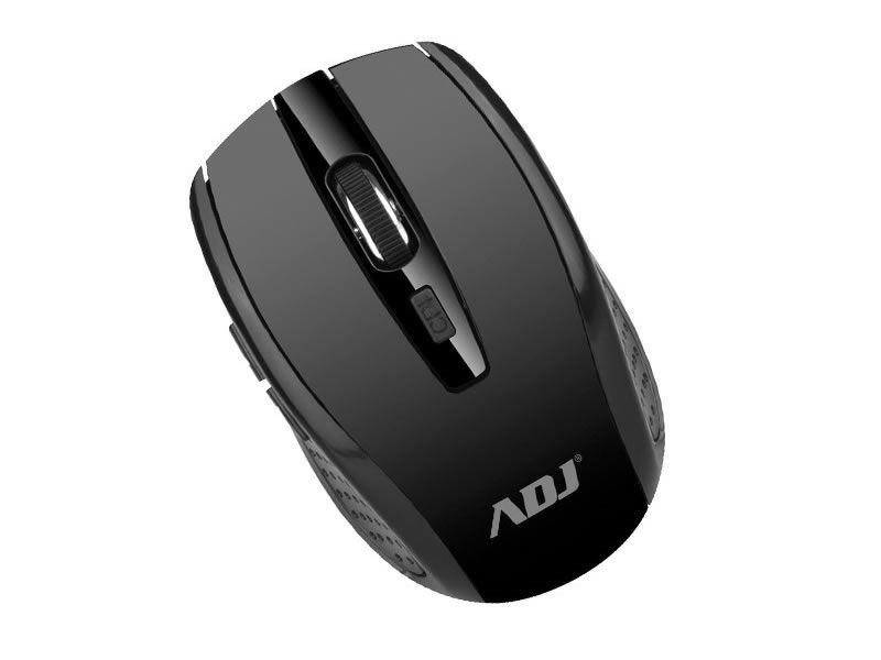 Adj Mouse Wireless Ottico Essential Bk 1000 Dpi Con Ricevitore 5 Tasti