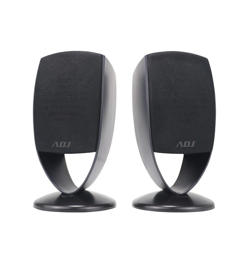 Speaker 2.0 USB 2*2W Slinky Bk Pc/Smartphone/Tablet Adj