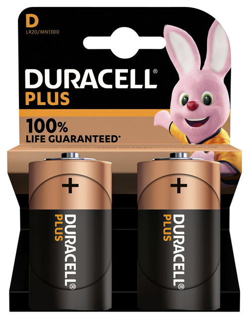 Duracell Duracell Plus Power D Batteries - Multi