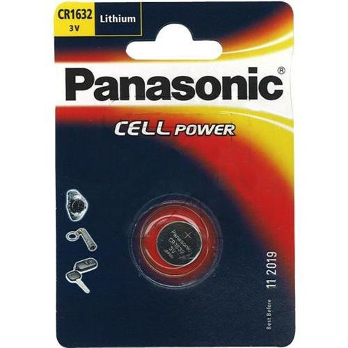 Panasonic CR1632 3v Lithium Coin Cell Battery