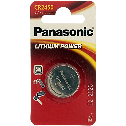Panasonic CR2450 3v Lithium Coin Cell Battery