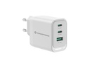 Conceptronic ALTHEA21W65 Universal Mobile Device Charger White AC Quick Charge Indoor