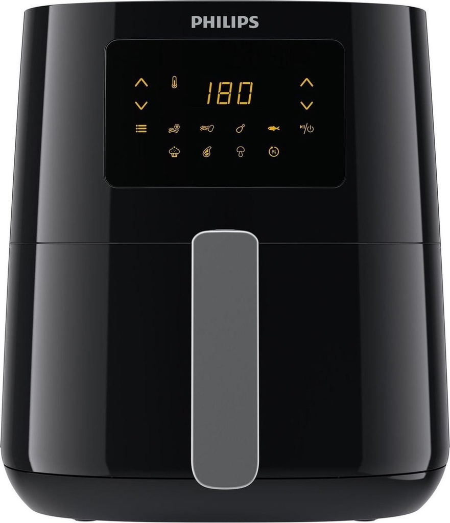 Philips HD9252/70 Heißluft-Fritteuse 4,1L 1,4KW Black Silver