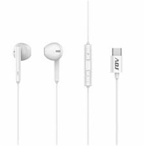 Auricolari Type C in-ear Jena Wh C/microfono per Smartphone/tablet