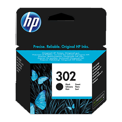 HP 302 Original Black Ink Cartridge