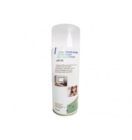 Igienizzante Alcool Isopropilico 400Mlper Casa/Computer/Ufficio Adj