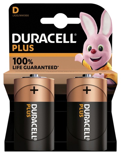 Duracell Duracell Plus Power D Batteries - Multi