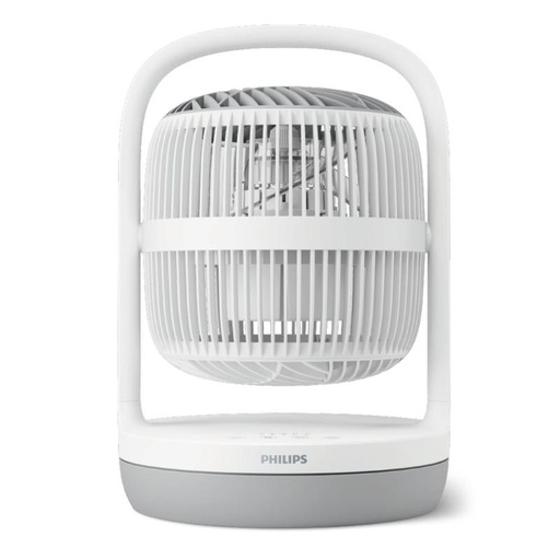 Philips Cx2050-00 Ventilatore Da Tavolo a Pale Diametro 22 Cm 3 Velocita` Con Timer Colore Bianco
